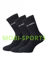Forza comfort sock 3p long zwart